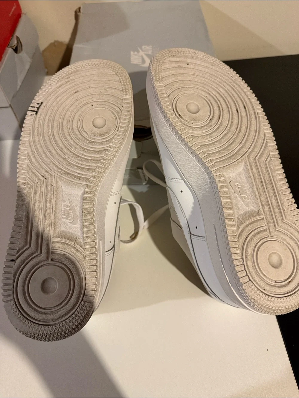 Nike All-White Low Top Sneakers